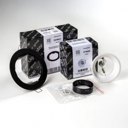 Встраиваемый светильник Lightstar Domino D61706BMOD