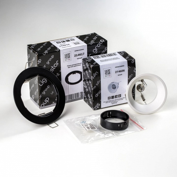 Встраиваемый светильник Lightstar Domino D61706BMOD