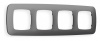 Рамка на 4 поста Ambrella Volt Ecta OF140654