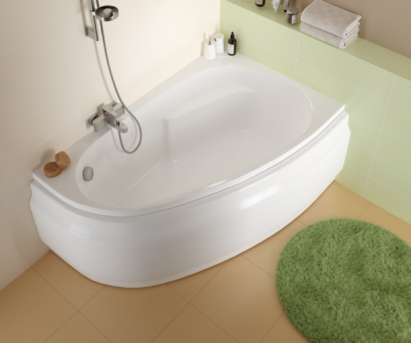 Акриловая ванна Cersanit Joanna 150х95 WA-JOANNA*150-R-W правая, белый