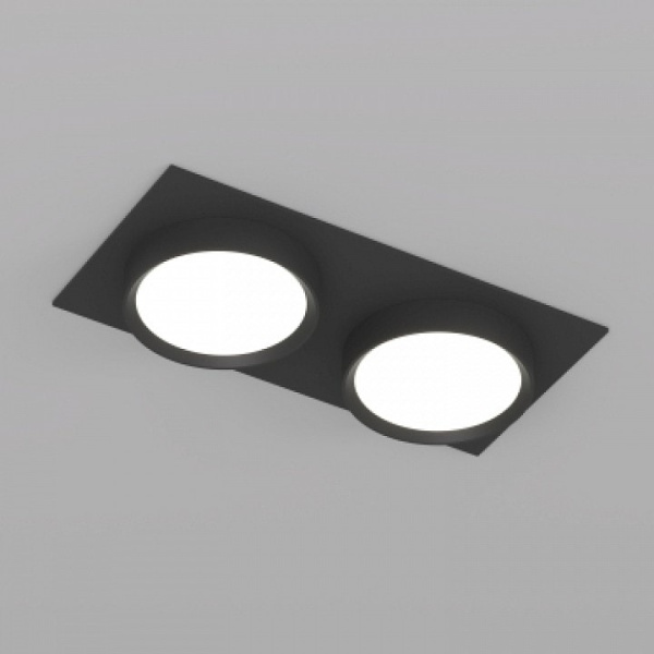 Встраиваемый светильник Denkirs FLAT DK2092-BK