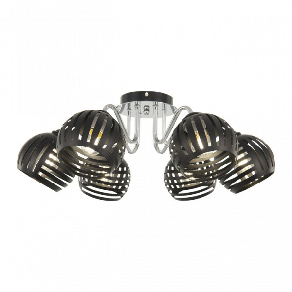 Потолочная люстра Arte Milano AMALFI-325107 325107/6 BK.CR