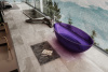 Прозрачная ванна Abber Kristall 180x85 AT9702Amethyst аметист