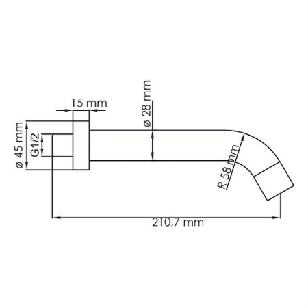 Смеситель для раковины WasserKRAFT Mindel A85593 белый матовый