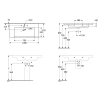 Раковина 100x47 см Villeroy & Boch Subway 3.0 4A70A201
