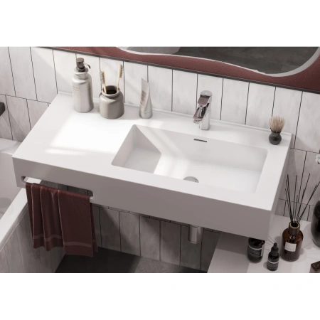 Раковина 100x45 см Акватон Квадро Про 1A733231QA01R