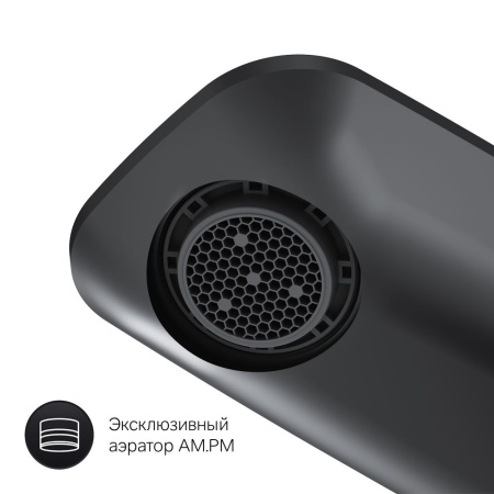 Смеситель для раковины AM.PM Inspire V2.0 F50A02322 черный матовый