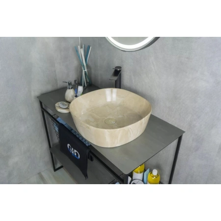 Раковина 44x44 см GID Stone Edition Mnc544
