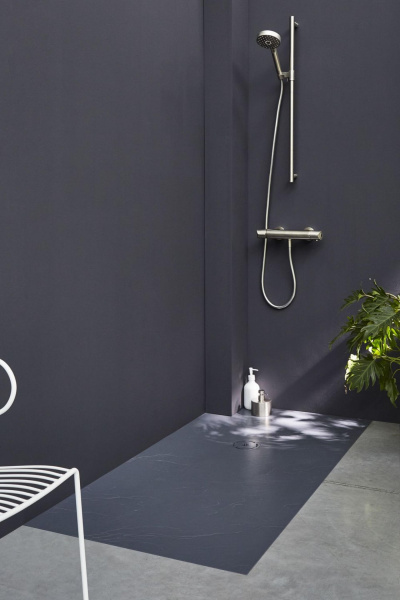 Душевой поддон 140х80 Jacob Delafon Singulier E67015-NAD серый сланец