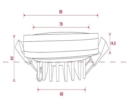 Встраиваемый светильник Maytoni Technical Phanton DL303-L12B