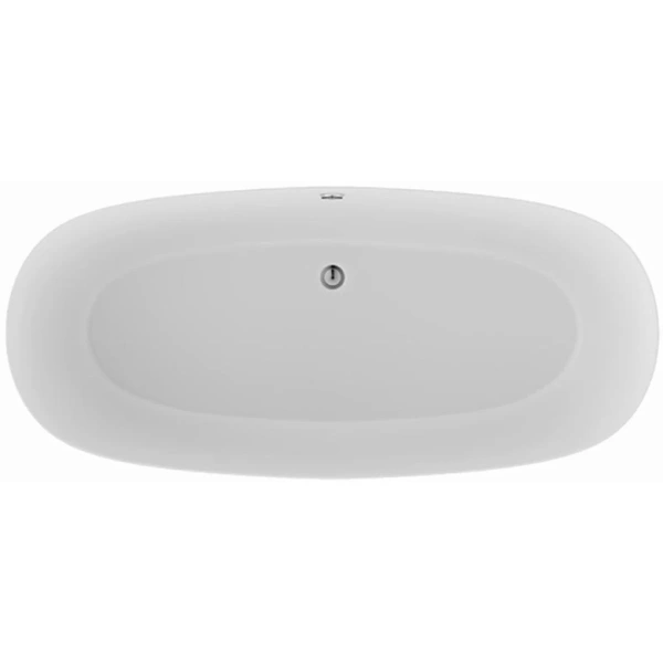 Ванна из литьевого мрамора Astra-Form Атрия 01010018 160x75 см, отдельностоящая, белый