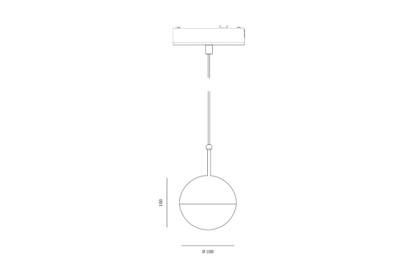 Подвесной светильник SWG PRO SLIM SL-SLIM-SFBL-6-CCT
