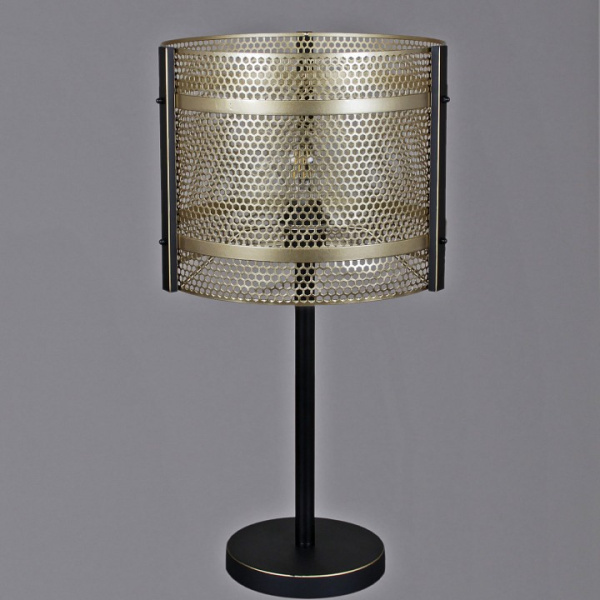 Настольная лампа декоративная ILLUMICO IL1003-1T-05 BK GD
