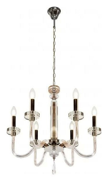 Подвесная люстра iLamp Vibe P9474-6 Nickel