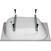 Акриловая ванна Vincea VBT-2A150-LG 150x75 см, белый