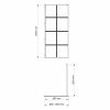 Глан (Glan) 66W39 Душевая перегородка
