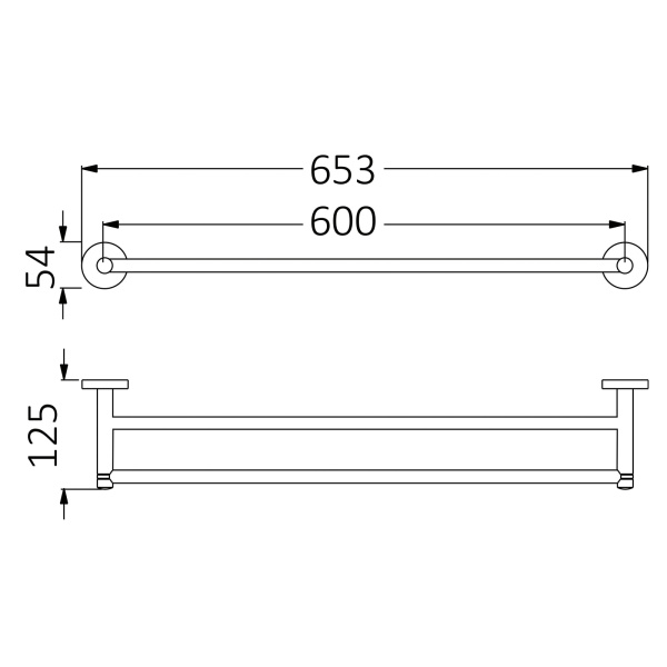Полотенцедержатель Timo Saona 13056/00