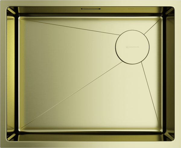 Кухонная мойка Omoikiri Taki 54-U/IF Side SF 4997092 светлое золото
