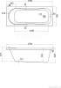Акриловая ванна Santek Tenerife 160x70 1WH302357