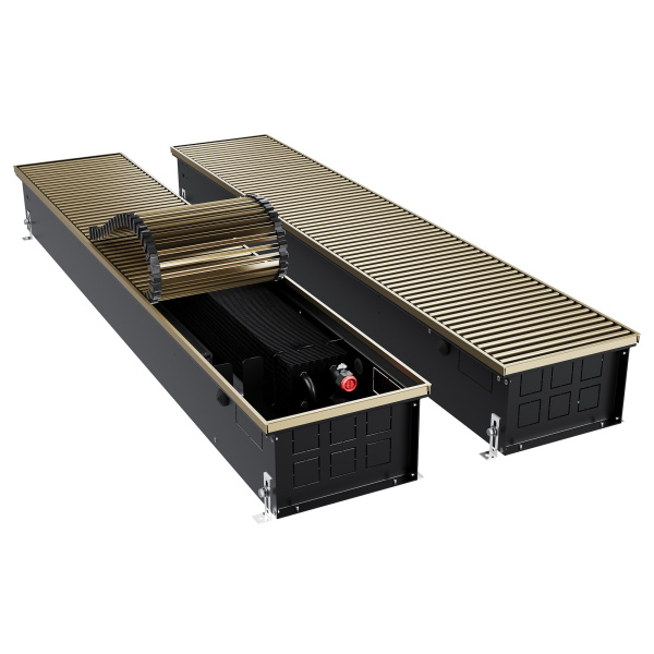 Конвектор внутрипольный Royal Thermo ATRIUM TURBO-150/250/2900-DG-U-AU