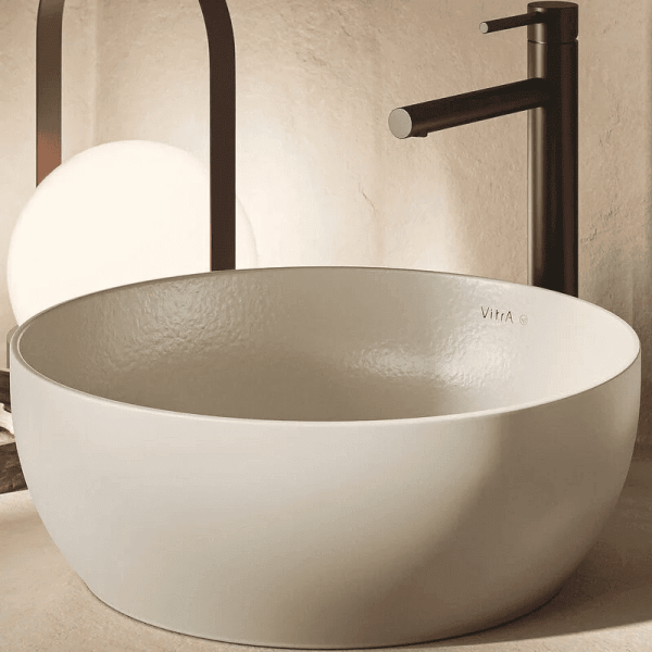 Раковина Vitra Outline Recycled 41 7992B066-0016 тауп матовый