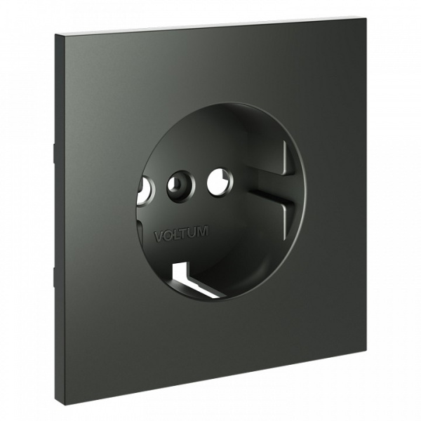 Накладка для розетки с заземлением Voltum S70 VLS000606