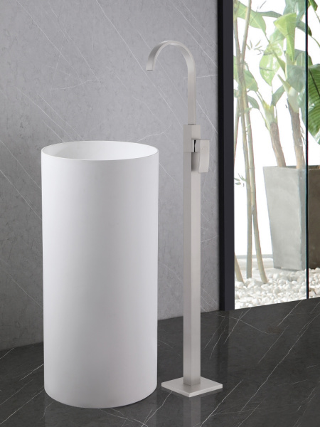 Смеситель для раковины Abber Wasserfall AF8640SP сатин