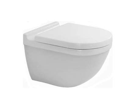 Подвесной унитаз Duravit Starck 3 42250900A1 (2225090000+0063890000)