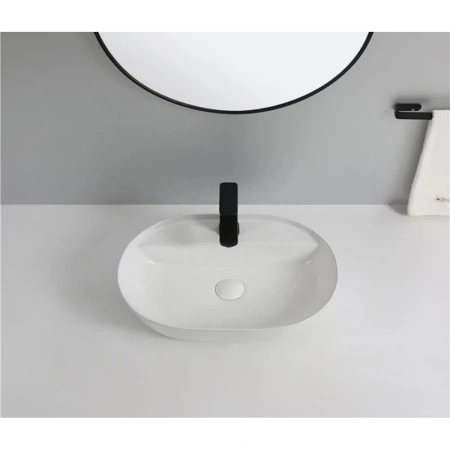 Раковина-чаша CeramaLux 78325XS 51,5x40 см, накладная, белый