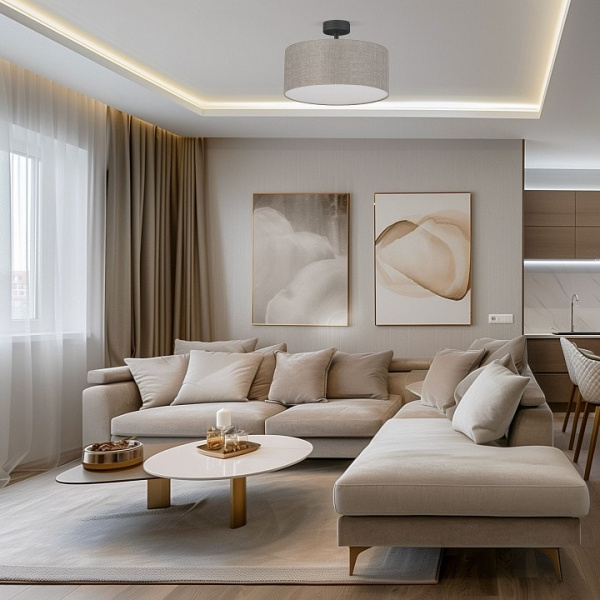 Светильник на штанге TK Lighting Rondo 6247 Rondo Linen