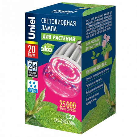 Лампа светодиодная Uniel LED-M80  20Вт K 11098