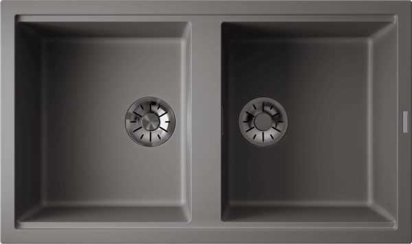 Кухонная мойка Omoikiri Kitagawa 86-2 4993491 leningrad grey
