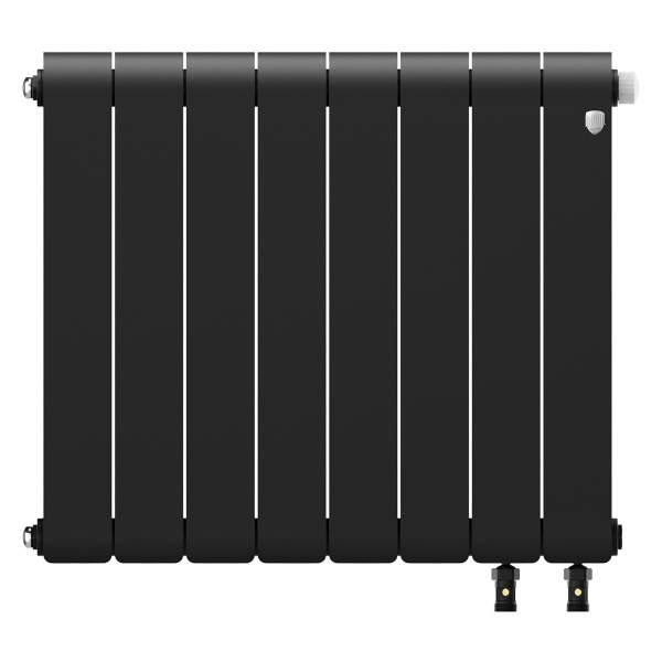 Радиатор биметаллический Royal Thermo Infinity 500 Noir Sable VR80 - 8 секц.