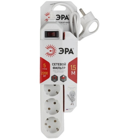 Сетевой фильтр Эра USF-5es Б0019031