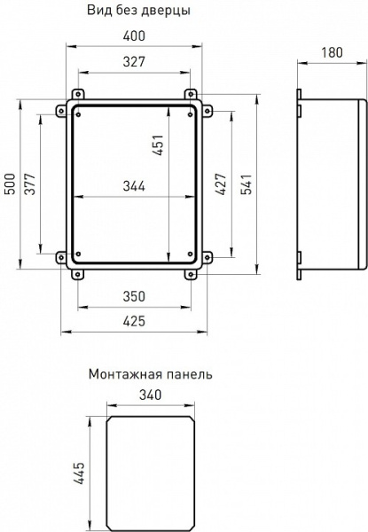 Электрический щиток навесной Эра  box504018_g