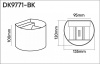 Накладной светильник Denkirs DK9771-BK