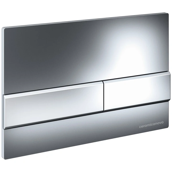Инсталляция для унитаза Ceramica Nova Envision Flat CN1002CH с кнопкой смыва, хром