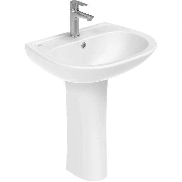 Раковина Creavit Sedef SD055-00CB00E-0000 55,5x44,5 см, подвесная, белый