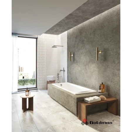 Ванна чугунная Goldman Loft LF17070 170x70 см, белый