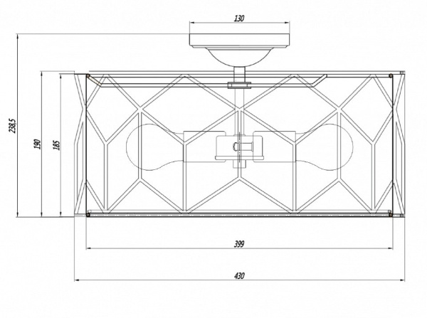 Светильник на штанге Maytoni Messina H223-PL-03-G