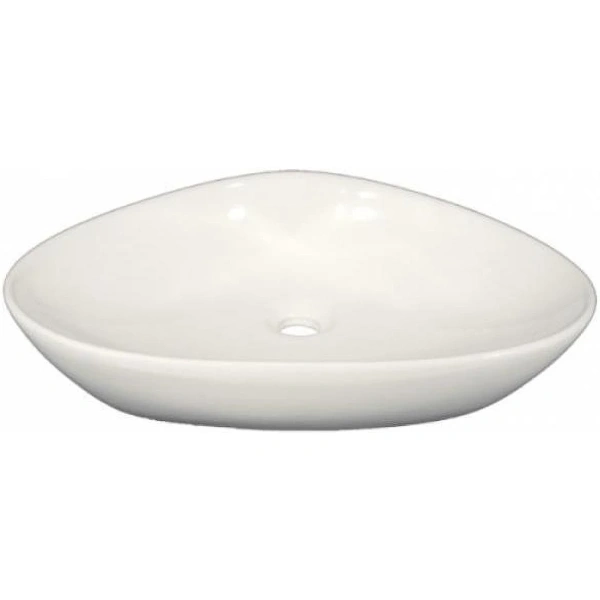 Раковина-чаша CeramaLux 7472B 59,5x39,5 см, накладная, белый