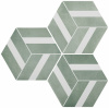 DURSTONE SIX Cementine Керамогранит Bari Aqua 23x27 глазурованный матовый