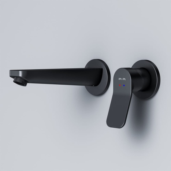 Смеситель для раковины AM.PM X-Joy F85A72622 чёрный
