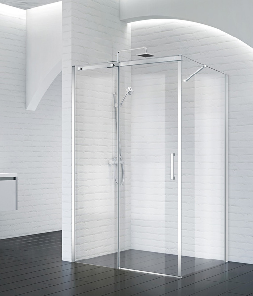 Душевой уголок BelBagno Acqua ACQUA-AH-1-100/80-C-Cr