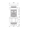 Донный клапан Damixa Option 210600000 хром