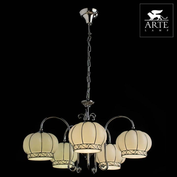 Подвесная люстра Arte Lamp Venice A2106LM-5WH