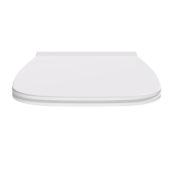 Крышка-сиденье для унитаза Alice Nur MC3309S белая матовая
