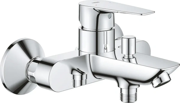 Смеситель для ванны с душем Grohe BauEdge 23604001, хром