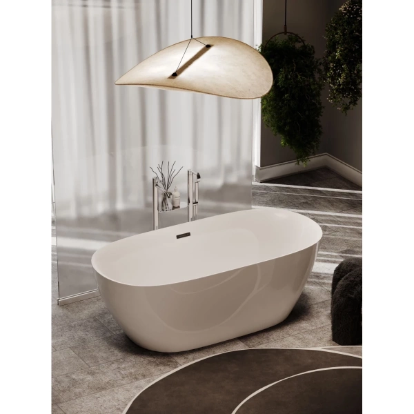 Акриловая ванна Sancos Fusion FB03 170x80 см, отдельностоящая, белый