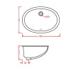 Раковина Artceram Diana DIL001 01 00